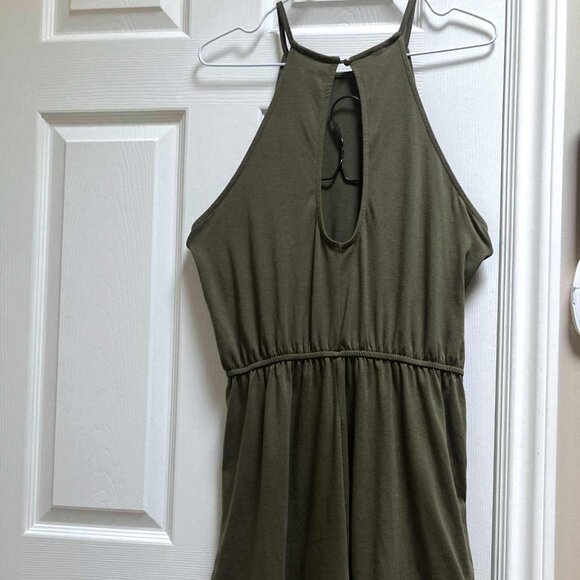 Cute Zesica High Neck Halter Romper Shorts - Picture 13 of 14